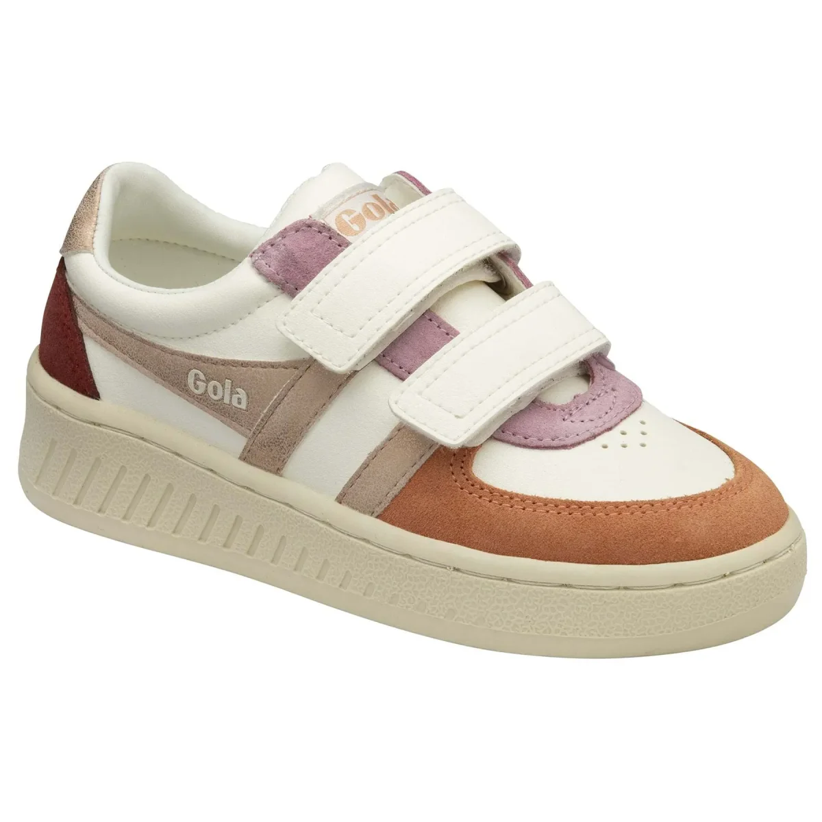 Gola Baskets à scratch bébé garçon Gola Grandslam Quadrant Strap
