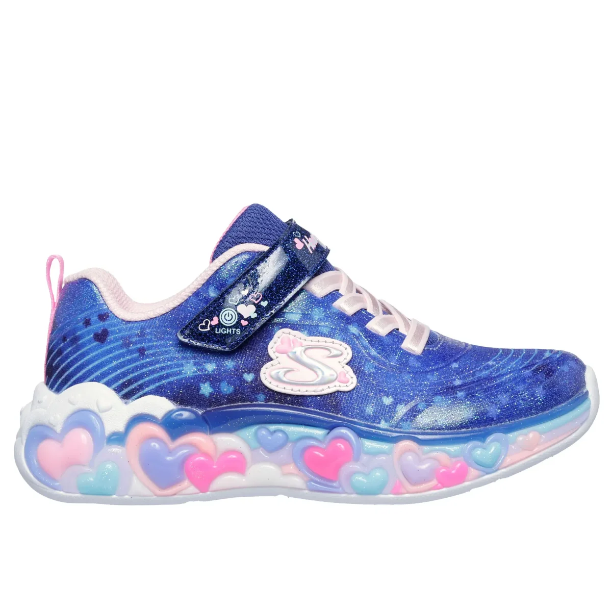 Skechers Baskets fille Skechers Eternal Heart Lights