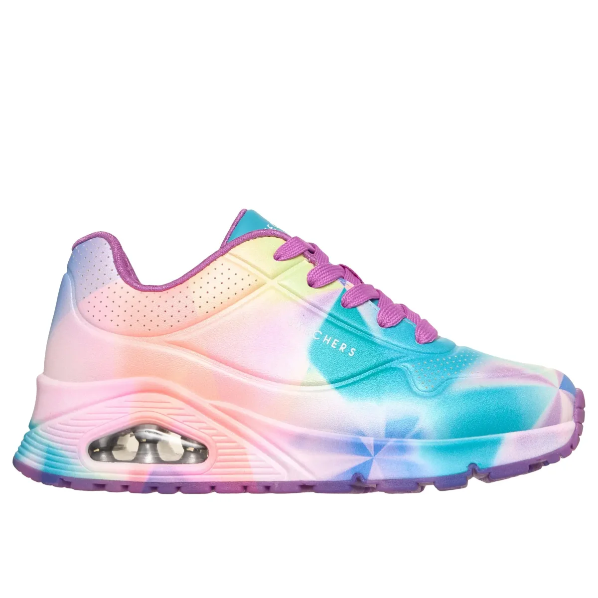 Skechers Baskets fille Skechers Uno Gen1 Prism Burst