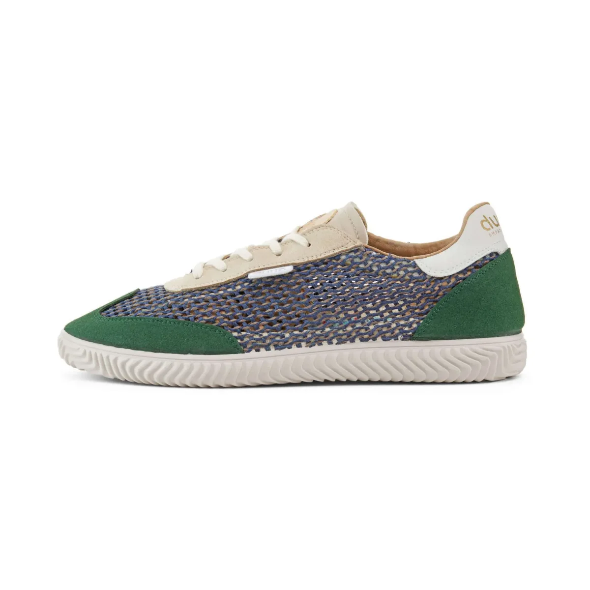 Duuo Baskets en maille tressée à lacets femme Duuo