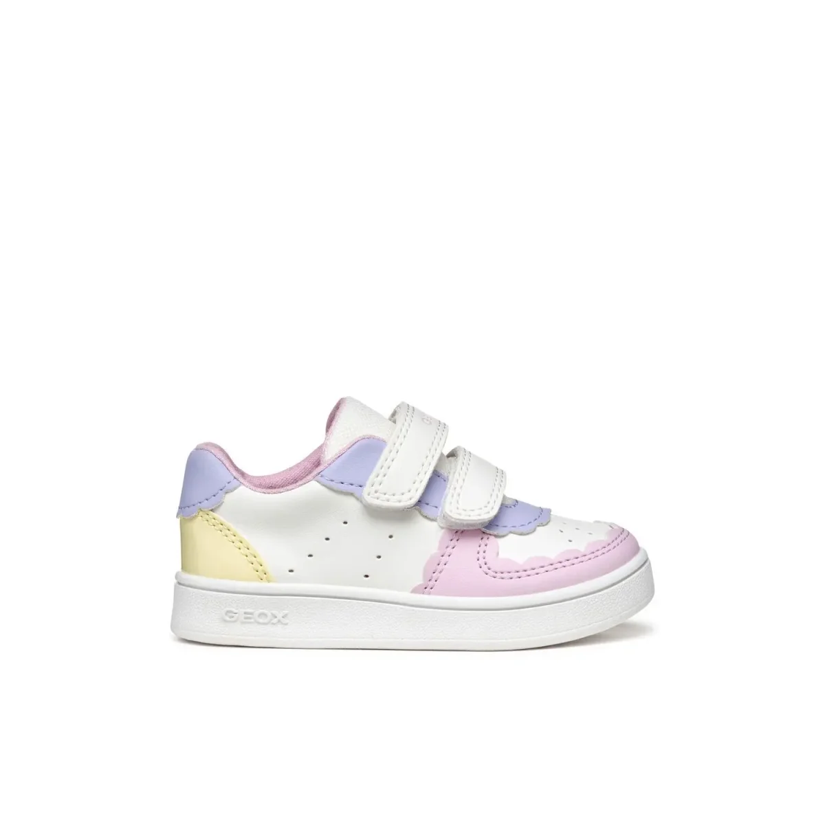 Geox Baskets bébé fille Geox Eclyper A - Synt.Lea