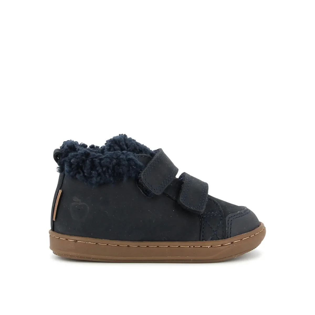 Shoo Pom Baskets bébé fille Shoo Pom Bouba scratch wool