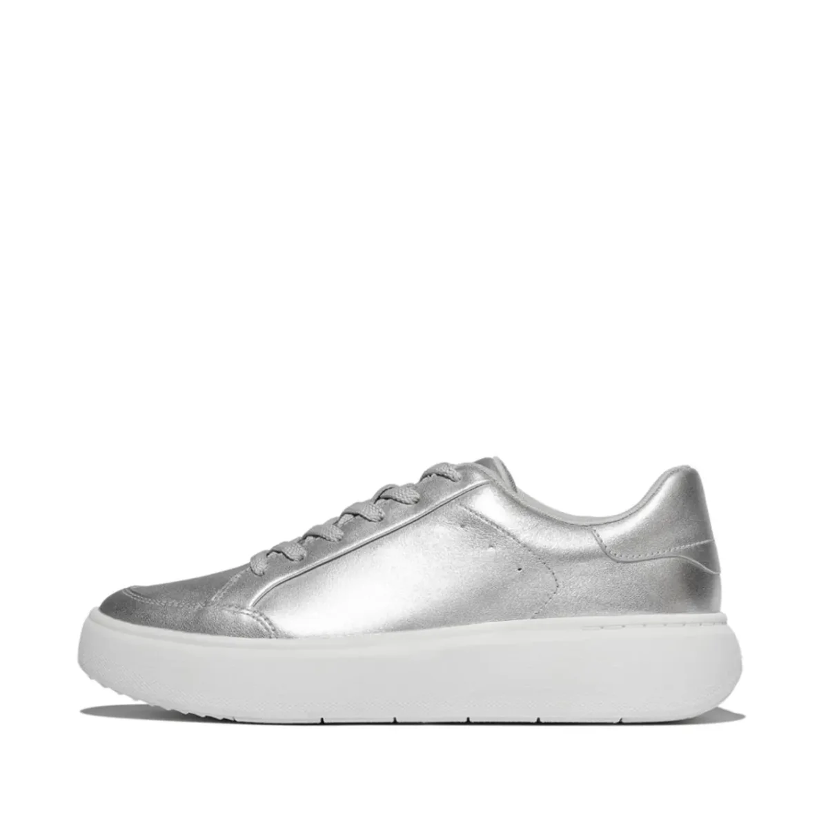 FitFlop Baskets cuir métallisé femme FitFlop Rtg