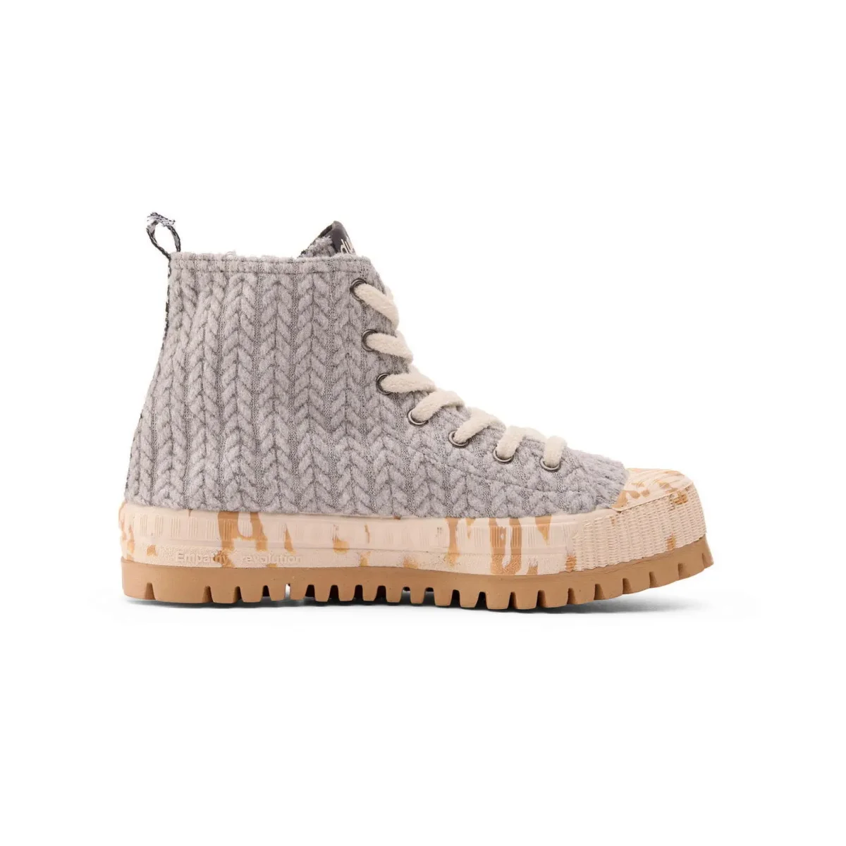 Duuo Baskets femme Duuo Col Plus Tricot