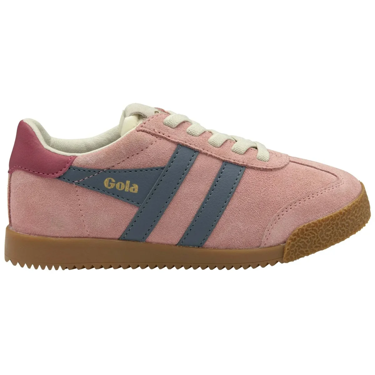 Gola Baskets à lacet en daim bébé garçon Gola Elan