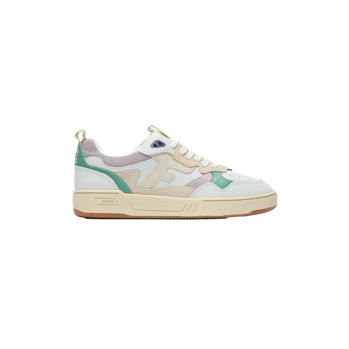 Faguo Baskets cuir suède femme Faguo Dahlia