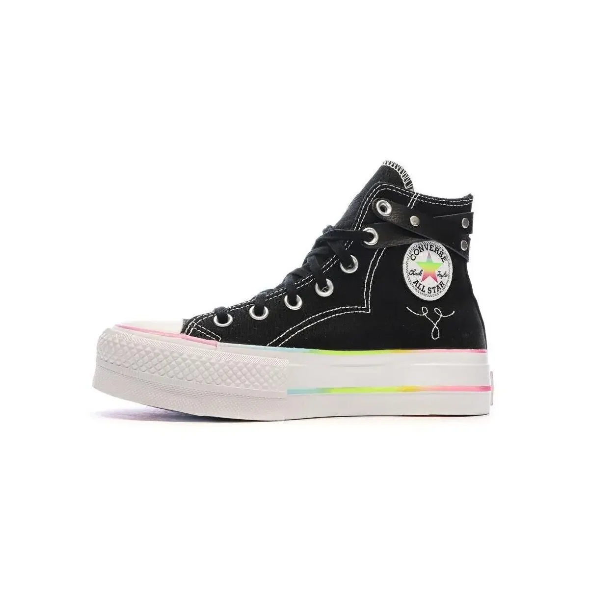 Converse Baskets femme Converse Chuck Taylor All Star Lift Platform Pride