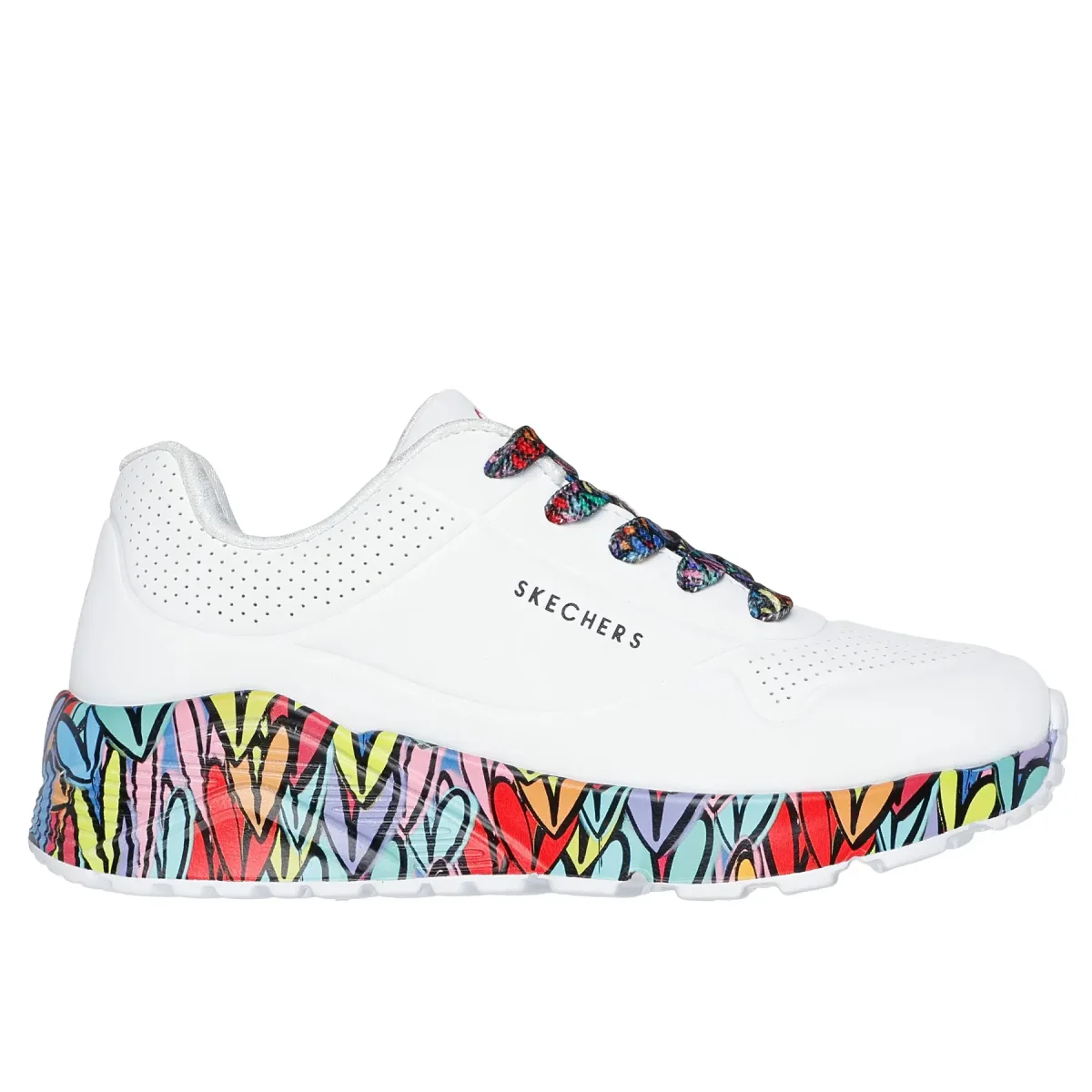 Skechers Baskets fille Skechers Uno Lite-Subtle Love