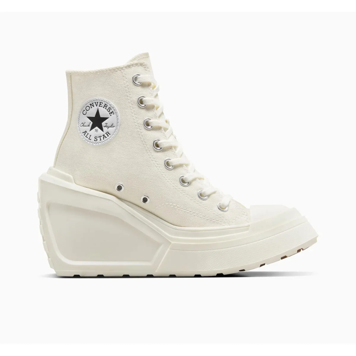 Converse Baskets femme Converse Chuck 70 Luxe Wedge Egret