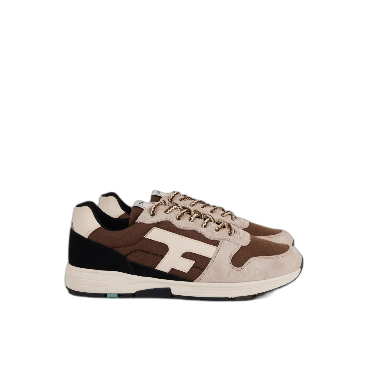 Faguo Baskets daim tissé Faguo Olive