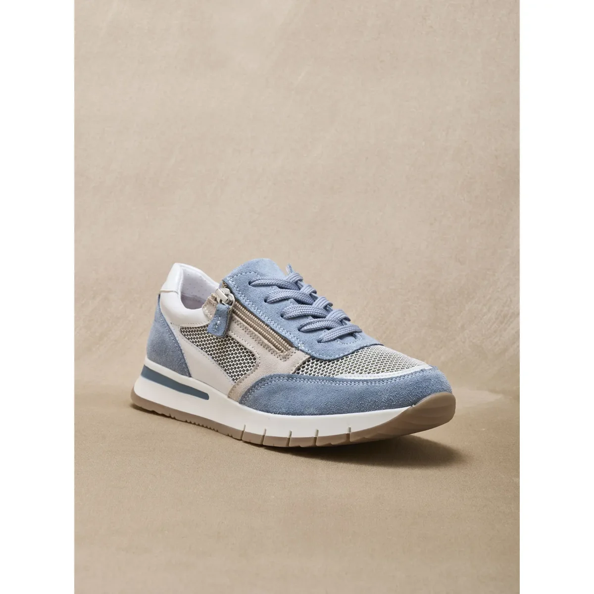 Pédiconfort Baskets fermées zippé et lacets femme Pédiconfort