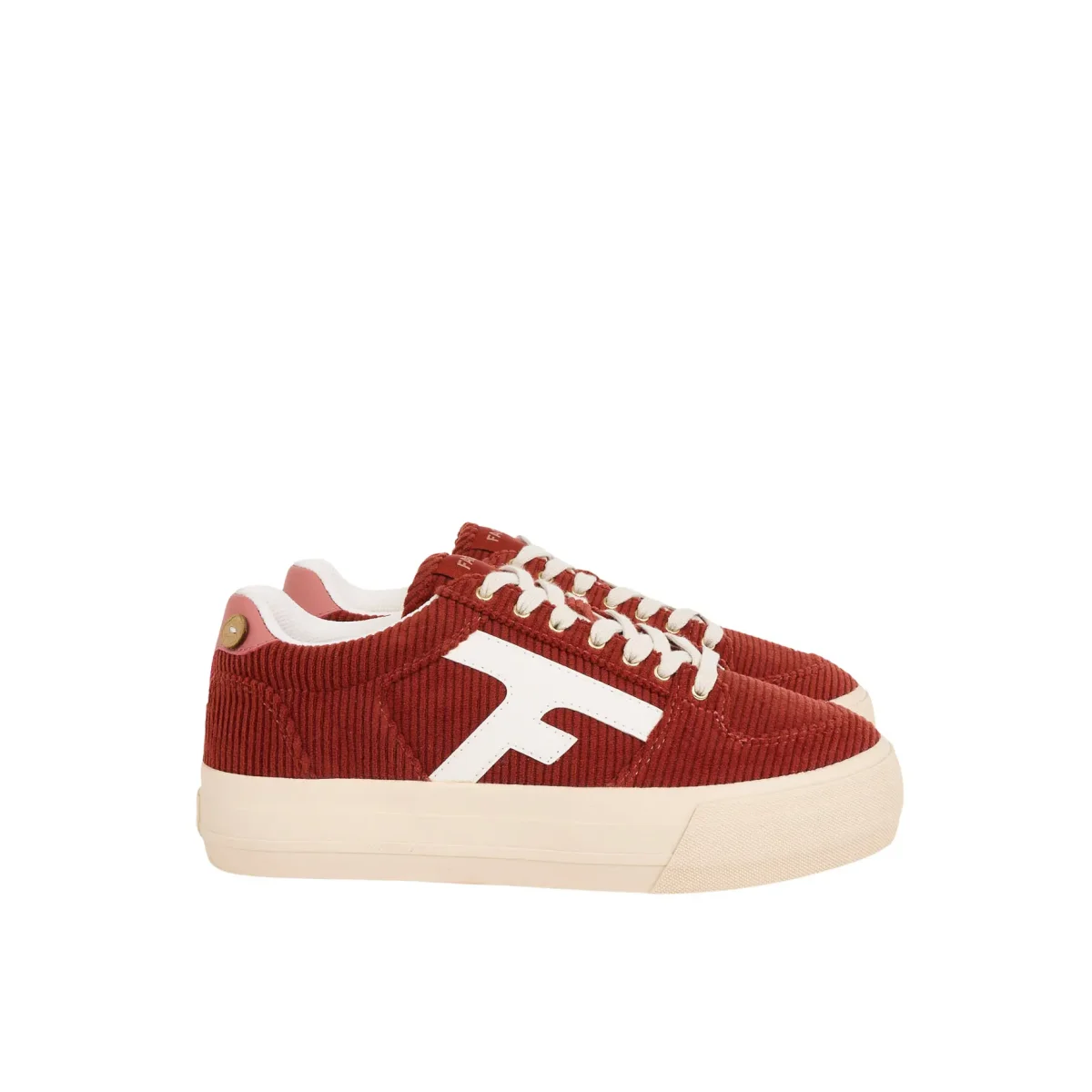 Faguo Baskets Platform femme Faguo Walnut